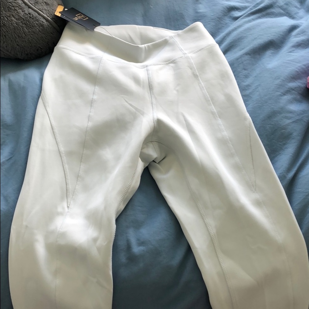 White leggings